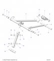 Polaris Snowmobile Shock Pivot Arm Weld Black Genuine Oem Part 1542765-329 Qty 1