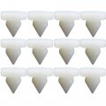 Set Of 12 Clutch And Brake Pedal Stop Pad Bushing 46505 Sa5 000 For Acura Honda Vehicles 
