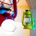 Healeved 12 Pcs Lanyard Cable Tether Retractable Wire Keychain Safety Loop Lock Extension Cord Fishing Gear Hardware Stainless