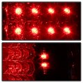 Acanii For Factory Incandescent Model 2009-2018 Dodge Ram 1500 2500 3500 Red Clear Led Tail Lights Brake Lamps Pair