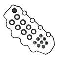 036-1806 Valve Cover Gasket Set With Necessary Gaskets And Seals For Vehicle Specific Fit 