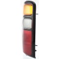 Tail Light Assembly For Gmc Yukon 2004 2005 2006 Passenger Side Amber Clear Red Lens Halogen Part Number 15832092