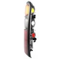 Tail Light Assembly For Gmc Yukon 2004 2005 2006 Passenger Side Amber Clear Red Lens Halogen Part Number 15832092