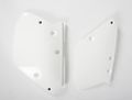 Ufo Side Panel Set White For 89-90 Yamaha Yz250 