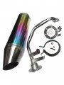 Performance Exhaust System Muffler For Gy6 139qmb Qmb139 1p39qmb 4 Stroke 150cc Scooters