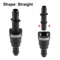 X Autohaux 5 8 15 82mm Sae To 14mm Straight Car Fuel Line Hose Quick Release Connector Disconnect Nylon 2 Set