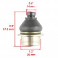 For 2 Ball Joints Suzuki Eiger 4wd Lt-f400f Ltf400f Lt F400f 2002-2007 Mod-ztf1-5905