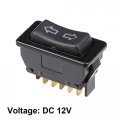 Uxcell 5 Pins Car Window Switch Control Master Rocker Momentary Glass Lifter Dc 12v