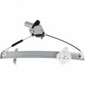 Ocpty Rear Right Side Power Window Regulator Fit For 2010 2011 2012 2013 2014 Subaru Legacy W Motor 751-754