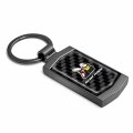 Ipick Image For Dodge Scat-pack Full Color Real Black Carbon Fiber Gunmetal Metal Case Key Chain Keychain Official Licensed
