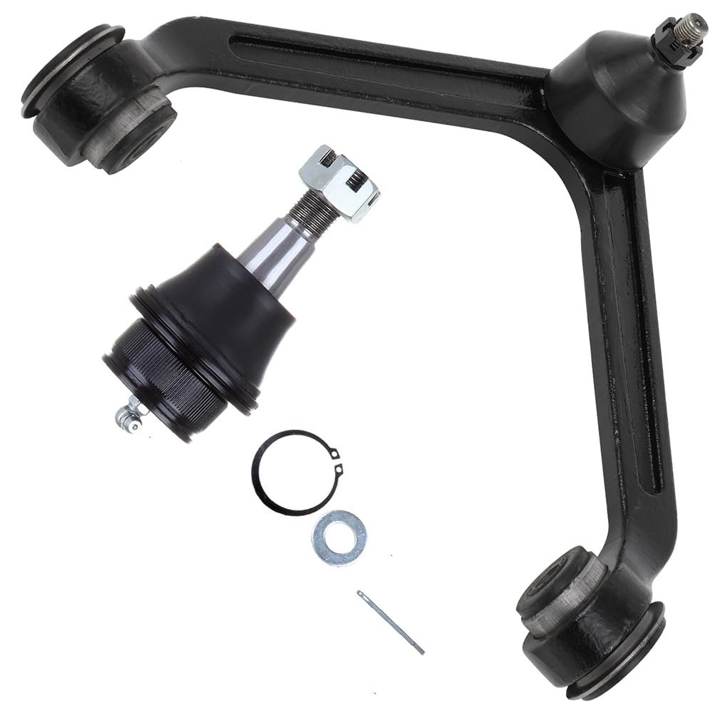 Premium Suspension Set Of 2 Front Lower Ball Joint Upper Control Arm With Compatible Fit For Dodge Ram 1500 2002 2003 2004 2005
