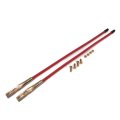 The Rop Shop Set Of 27-inch Red Universal Snowplow Blade Guide Kit For Sno-way 96106696