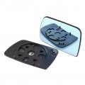 Qiilu 1 Pair Wing Mirror Glass Car Anti Blind Left Right Door Rearview With Heated Function For X5 E53 1998-2006