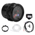 52mm Car Vacuum Gauge Meter Digital Display Abs Construction 0-30 In Hg Range Dc12v Vehicle Compatible