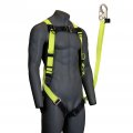 Jorestech Safety Bundle Full Body Harness With 6-foot Lanyard Fall Protection Without Shock Absorption 