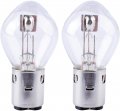 Poweka S2 12v 35 35w Chinese Scooter Light Bulb Fits For 50cc 150cc 250cc Znen Jonway Tank Baron 2 Packs 