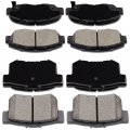 Ceramic Brakes Pads Ocpty Quick Stop Front Rear Brake Pad Fit For 1997-1999 Acura Cl 1991-1997 Honda Accord
