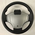 Comfort Grip Steering Wheel Scorecard Cover In Turned Titanium For Club Car Precedent Will Only Fit 