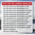 Replacement Fuel Pump Compatible With Honda Atv 4x4 2x4-2012-2013 Foreman 500 Trx500 2007-2014 Rancher 420 Trx420 2008-2009