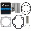 Niche Standard Bore Top End Repair Kit For Honda Aero 80 Cub 90 Nh80 13101-gc8-000 12191-gz4-790 1983-1996