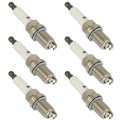 2002-2002 For Mercedes-benz C32 Amg Slk32 Am Set Of 6 Platinum Iridium Spark Plugs 6418
