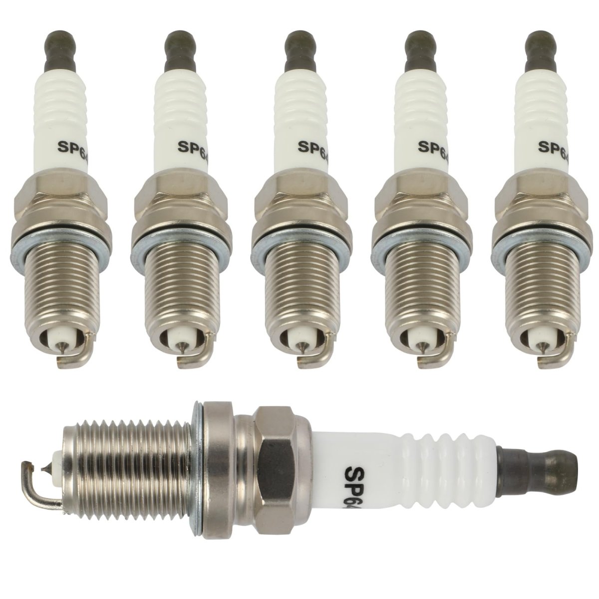 2002-2002 For Mercedes-benz C32 Amg Slk32 Am Set Of 6 Platinum Iridium Spark Plugs 6418