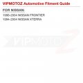 Vipmotoz Full Led License Plate Light For 1998-2004 Compatible With Nissan Frontier Pickup Truck 1994-2004 Xterra Rear Bumper