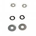 Subframe Radiator Core Support Bushing Kit With Hardware 14pc W Correct Washers