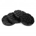 Round Rubber Arm Pad 4 Pcs Heavy Duty Car Pads Durable Auto Jacking Lift For Weightlifter Accessories
