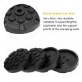 Round Rubber Arm Pad 4 Pcs Heavy Duty Car Pads Durable Auto Jacking Lift For Weightlifter Accessories