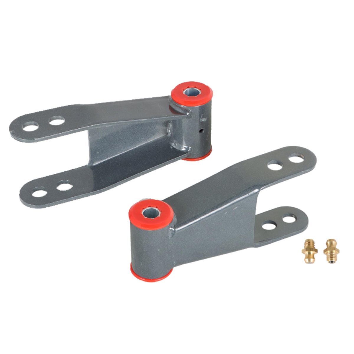 2 In Rear Drop Shackle Lowering Kit Replacement For C10 1975 To 1987 Suspension Leaf Spring Shackles With Bolts