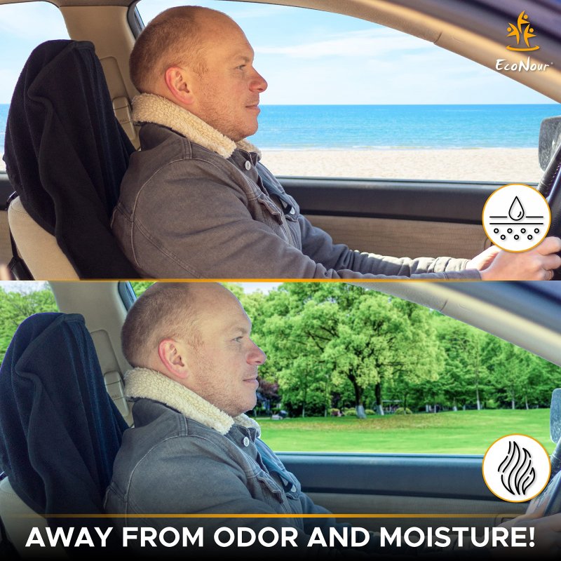 Waterproof Car Seat Cover Sweat Towel Universal Protector For Gym Workout Swimming And Dogs Black 29 In X 55 5 Includes Belt