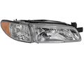 Pontiac Grand Prix Passenger Side Headlight Assembly With Marker Light Dot Sae Certified Clear Lens Part Number