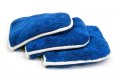 Double Flip Microfiber Rinseless Wash Towel 8 X8 Blue 3 Pack Blue 