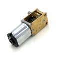 Pangocho Jinchao-dc Motor 1pcs N20 Dc 3v-12v Mini Micro Worm Gear W Full Metal Gearbox Gearwheel Large Torque 90a -axis