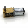 Pangocho Jinchao-dc Motor 1pcs N20 Dc 3v-12v Mini Micro Worm Gear W Full Metal Gearbox Gearwheel Large Torque 90a -axis