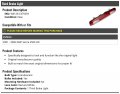 Third Brake Light Compatible With 2001-2006 Gmc Sierra 2500 Hd