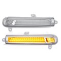Auto Dynasty Full Led Turn Signal Lights For 2008-2026 Peterbilt 389 388 367 567 589 With Sequential Chasing Leds Driver And 