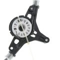 A-premium Electric Power Window Regulator Without Motor Compatible With Mazda 2 2011-2014 Hatchback Rear Right Passenger Side