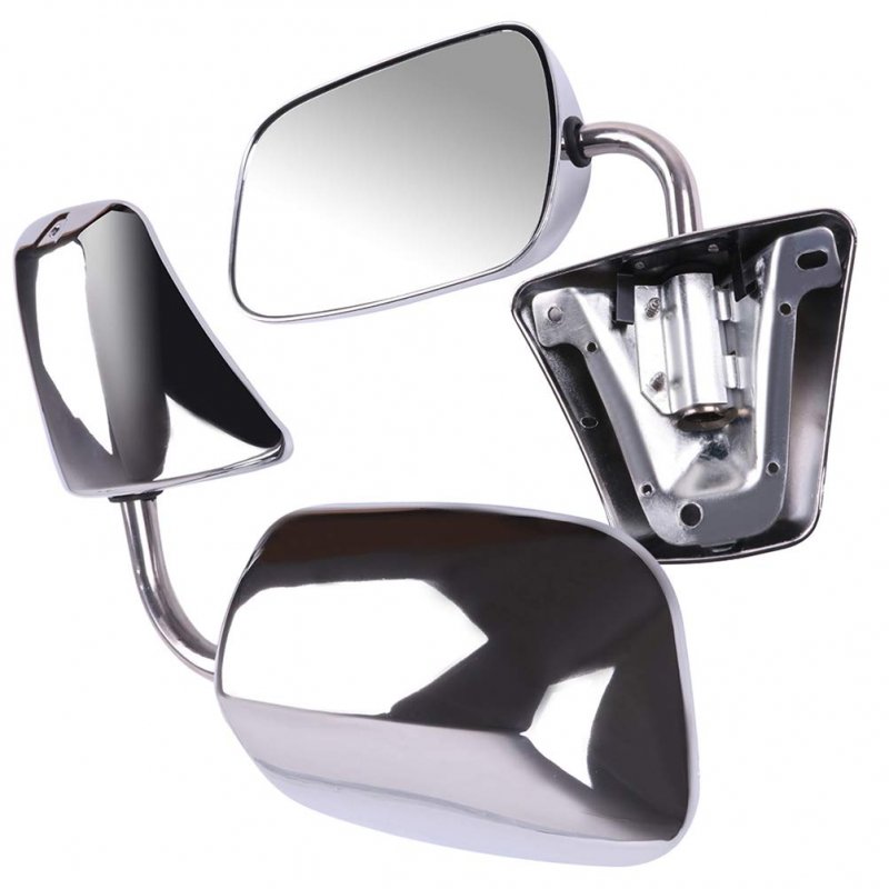 Driver Side And Passenger Manual Fold Non-heated Mirrors For 1973 1974 1987-1991 Chevrolet Blazer 1975-1986 C10 1987-1988 V20