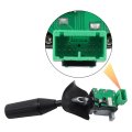 Black Turn Signal Switch Replacement For A0652311000 A06-52311-000 57746012 High And Low Beam Control With 14 Pin Connector