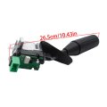 Black Turn Signal Switch Replacement For A0652311000 A06-52311-000 57746012 High And Low Beam Control With 14 Pin Connector