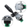 Black Turn Signal Switch Replacement For A0652311000 A06-52311-000 57746012 High And Low Beam Control With 14 Pin Connector