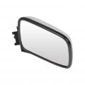 Ocpty Chrome Right Side Mirror Fit For 1987-1993 Mazda B2200 Glass Manual Folding