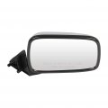 Ocpty Chrome Right Side Mirror Fit For 1987-1993 Mazda B2200 Glass Manual Folding