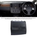 Car Dash Vent Trim Bezel Easy Installation Abs Material Stylish Black Interior Upgrade For Compatible Automotive Accessory