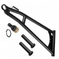Caltric Front Left Lower A-arm With Bushings Ball Joint Compatible Polaris Rzr S 800 Sport 2010-2014