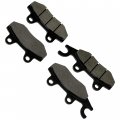 Caltric Front Brake Pads Compatible With Kawasaki Teryx 4 Teryx4 750 Krt750 4x4 2012-2013