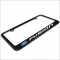 Ipick Image Made For Ford Fusion Black Real 3k Carbon Fiber Glossy Finish License Plate Frame