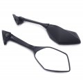 Httmt- Rearview Mirror Carbon Fiber Long Stem Side Compatible With Yamah 15-21 Yzf-r3 14-21 Yzf-r25 15-20 Nmax 125 155 P N